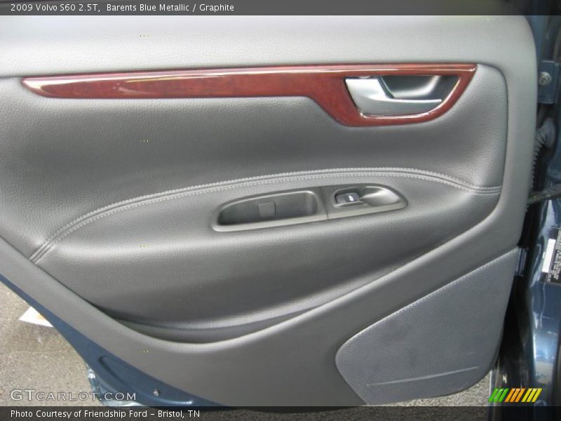 Barents Blue Metallic / Graphite 2009 Volvo S60 2.5T