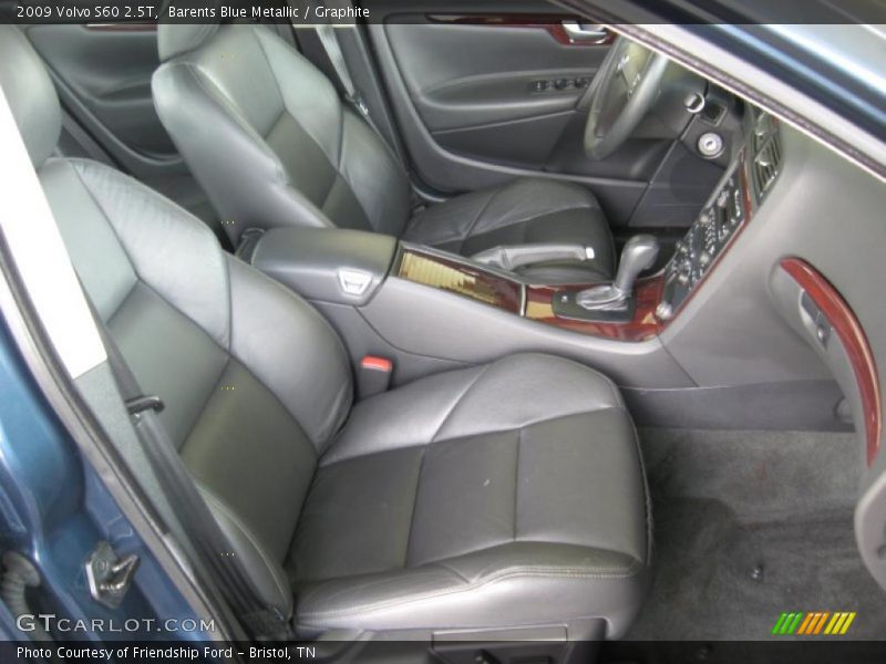 Barents Blue Metallic / Graphite 2009 Volvo S60 2.5T
