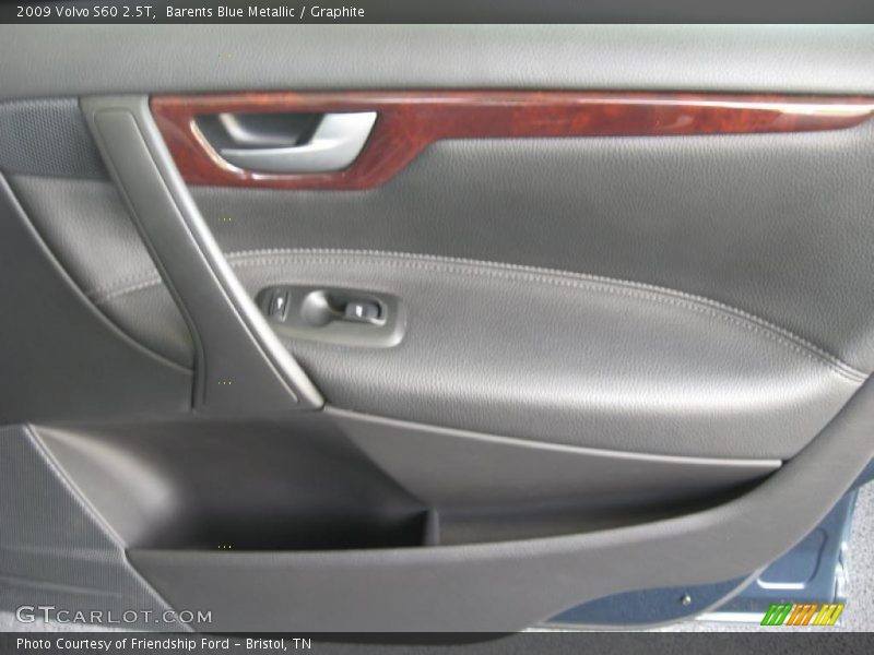 Barents Blue Metallic / Graphite 2009 Volvo S60 2.5T