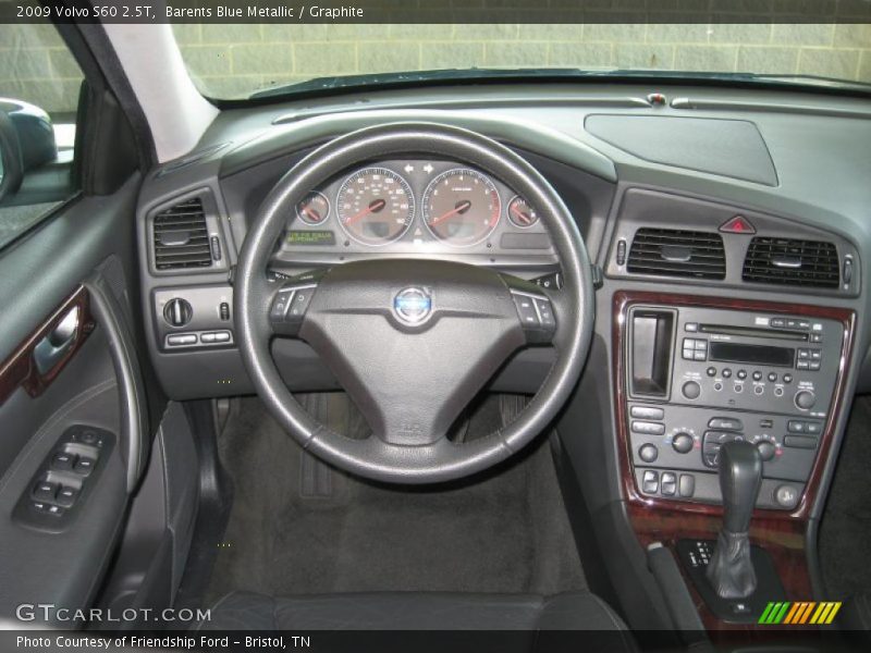 Barents Blue Metallic / Graphite 2009 Volvo S60 2.5T