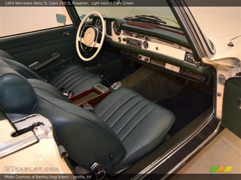  1969 SL Class 280 SL Roadster Dark Green Interior