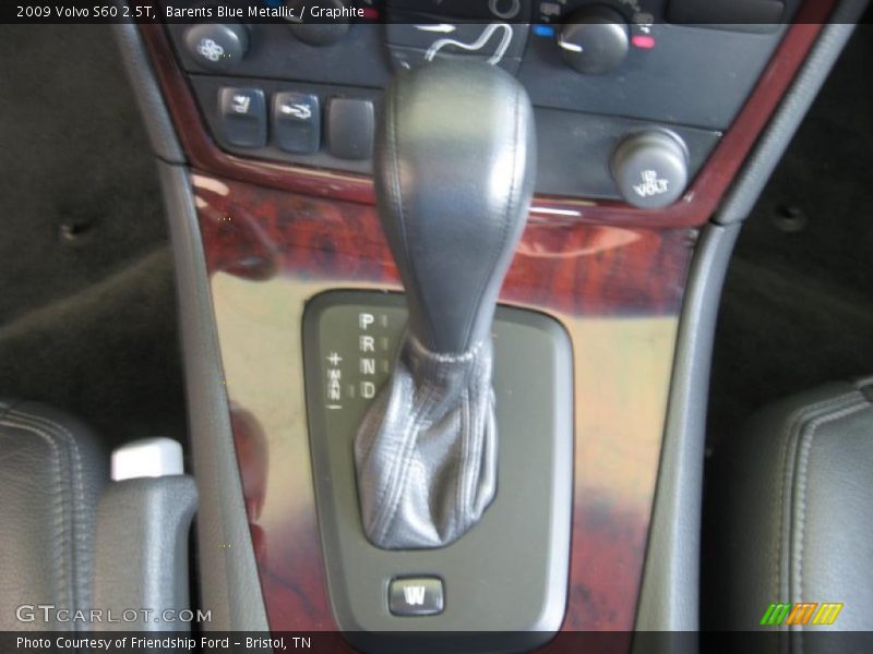 Barents Blue Metallic / Graphite 2009 Volvo S60 2.5T