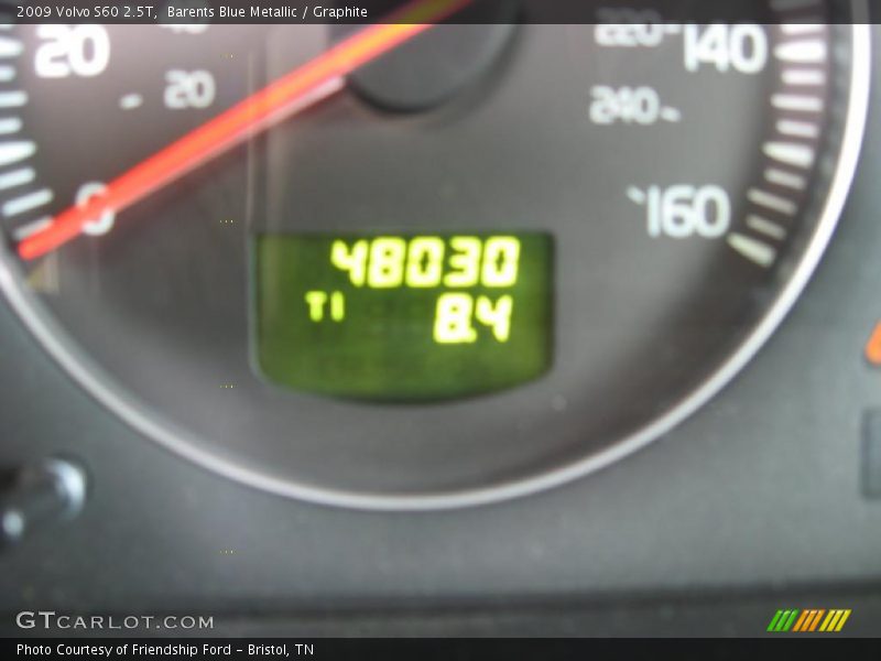 Barents Blue Metallic / Graphite 2009 Volvo S60 2.5T