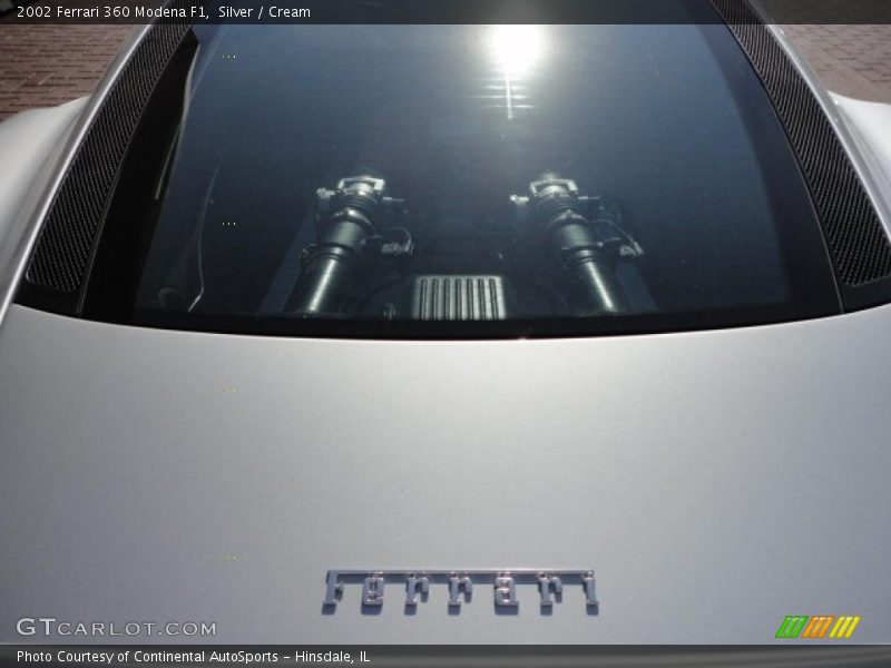 Silver / Cream 2002 Ferrari 360 Modena F1