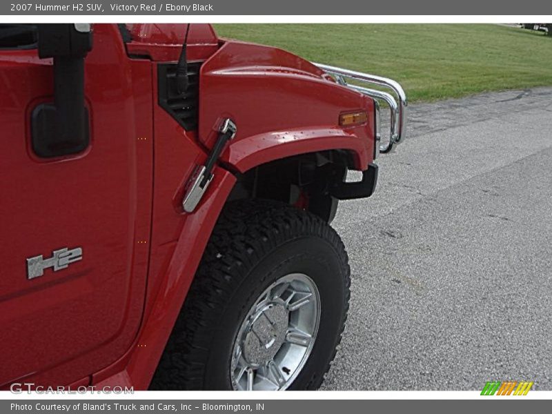 Victory Red / Ebony Black 2007 Hummer H2 SUV