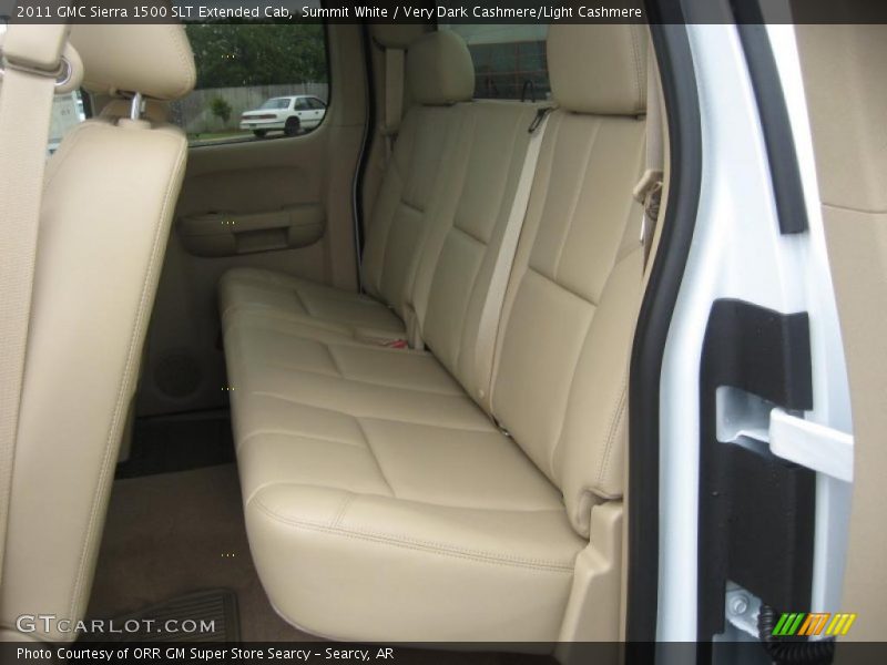  2011 Sierra 1500 SLT Extended Cab Very Dark Cashmere/Light Cashmere Interior