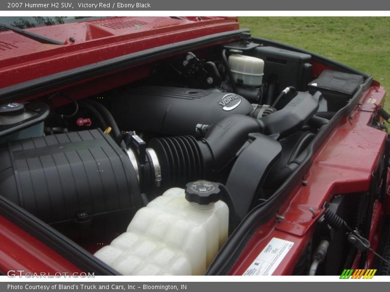 Victory Red / Ebony Black 2007 Hummer H2 SUV