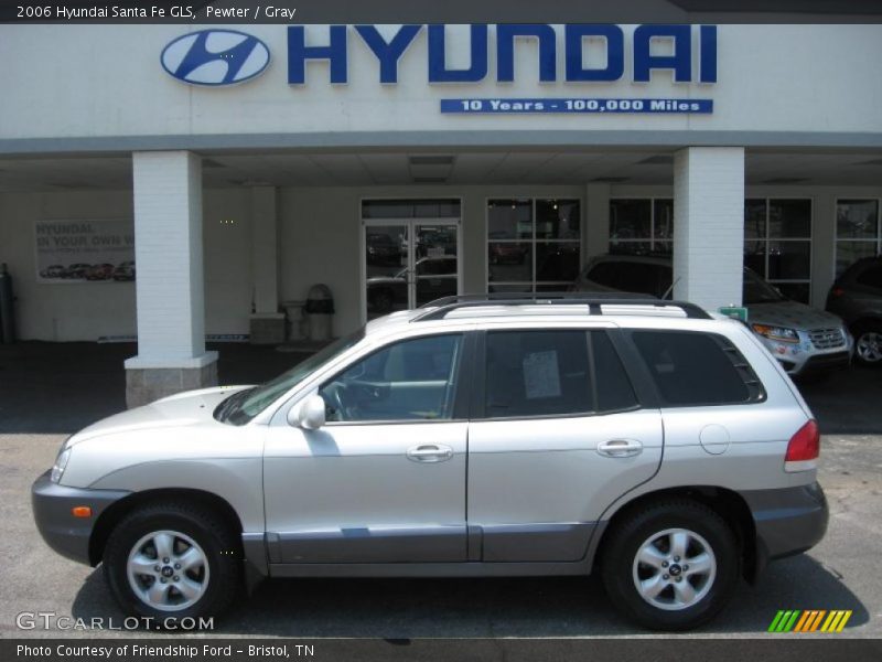 Pewter / Gray 2006 Hyundai Santa Fe GLS