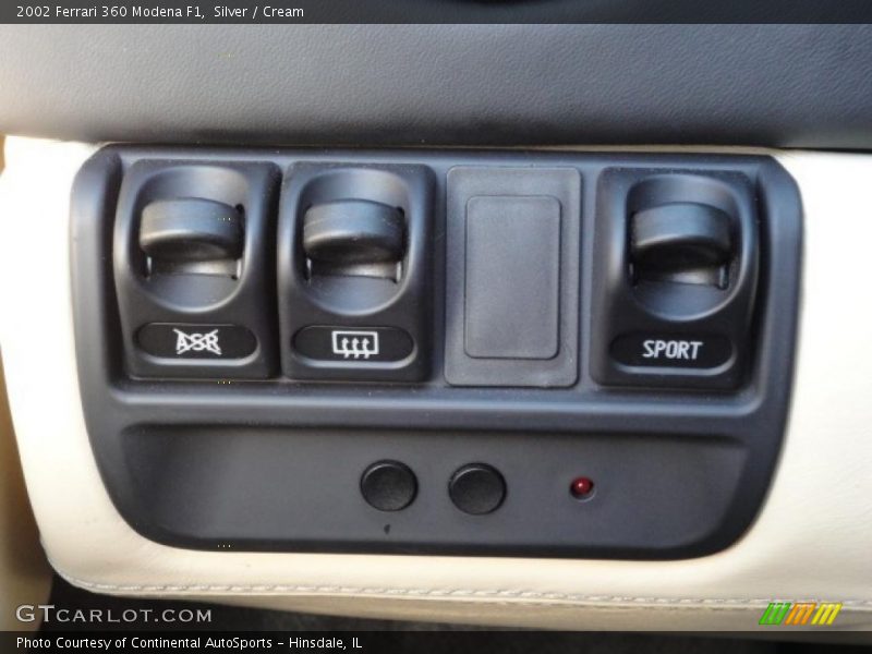 Controls of 2002 360 Modena F1