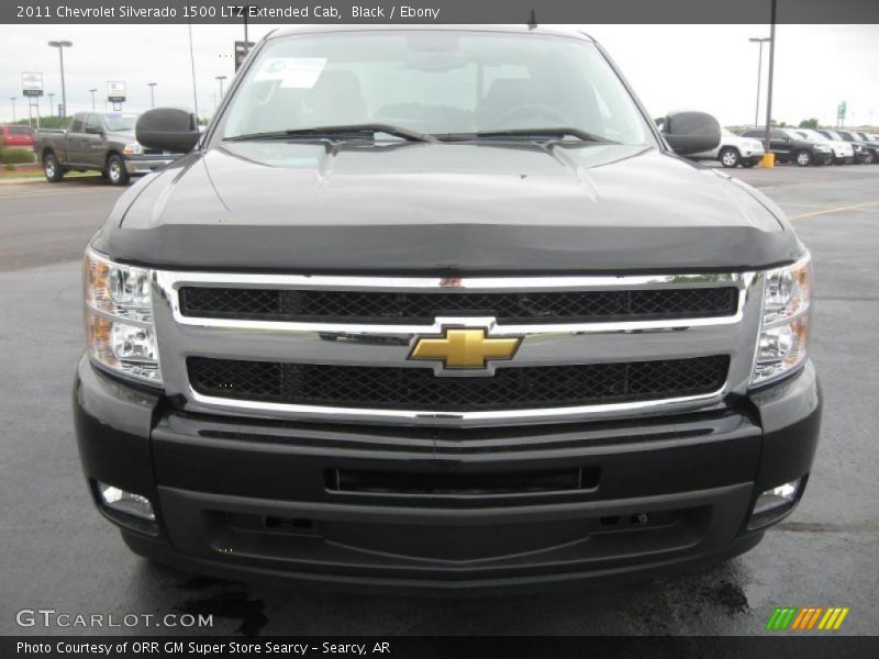 Black / Ebony 2011 Chevrolet Silverado 1500 LTZ Extended Cab