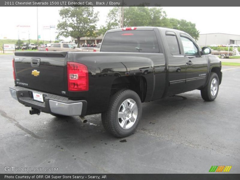 Black / Ebony 2011 Chevrolet Silverado 1500 LTZ Extended Cab