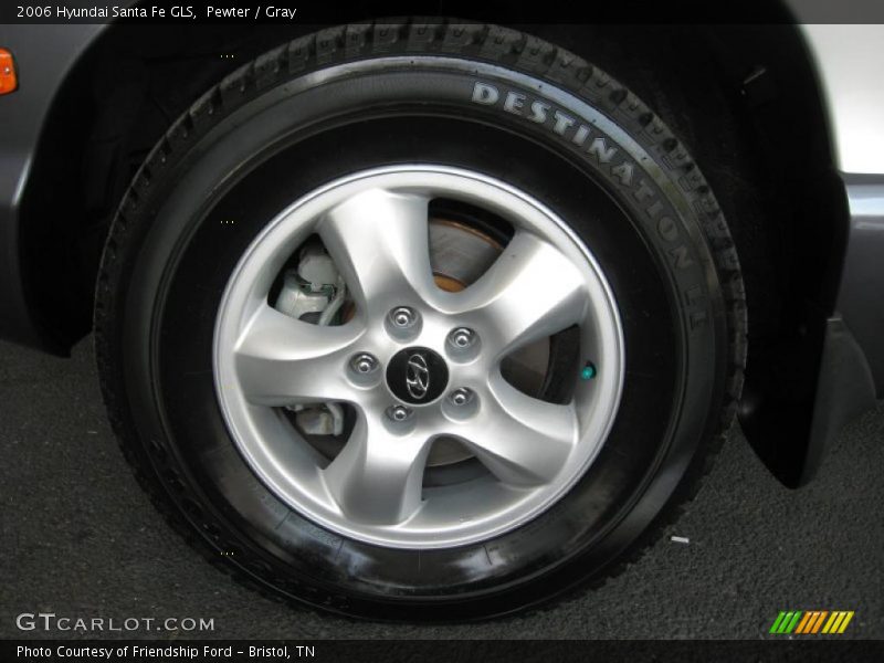 Pewter / Gray 2006 Hyundai Santa Fe GLS
