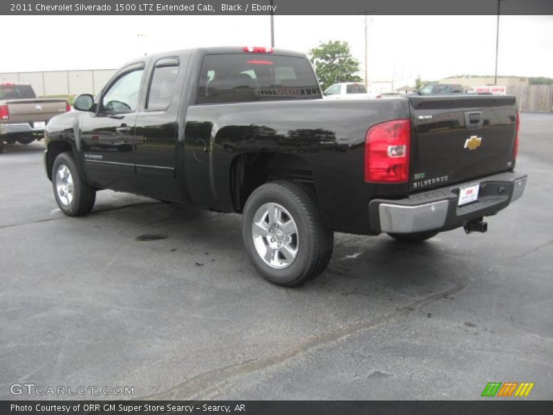 Black / Ebony 2011 Chevrolet Silverado 1500 LTZ Extended Cab