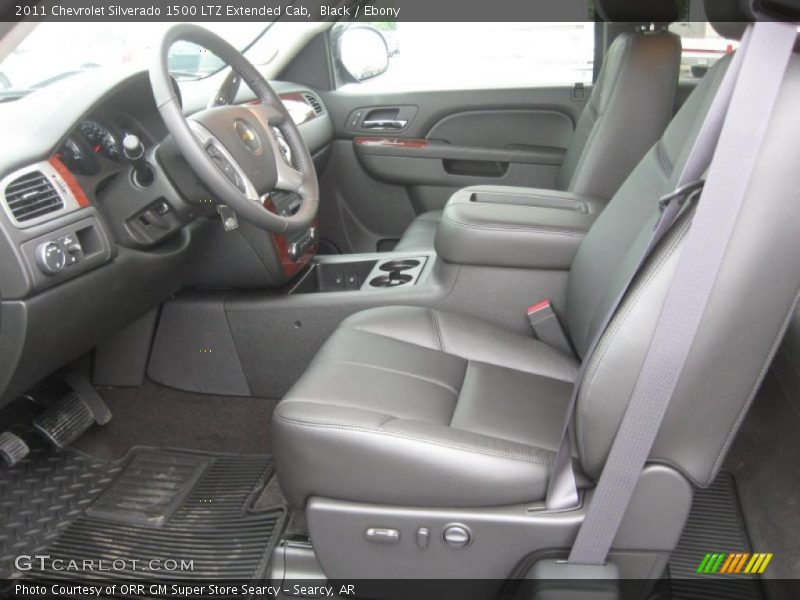 Black / Ebony 2011 Chevrolet Silverado 1500 LTZ Extended Cab