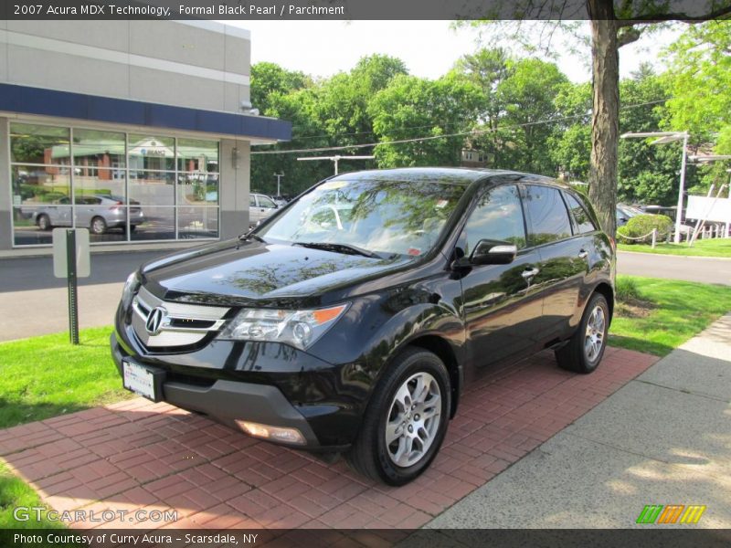 Formal Black Pearl / Parchment 2007 Acura MDX Technology