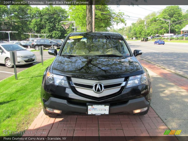 Formal Black Pearl / Parchment 2007 Acura MDX Technology