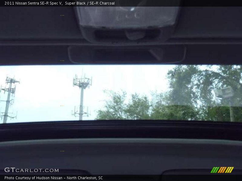 Super Black / SE-R Charcoal 2011 Nissan Sentra SE-R Spec V