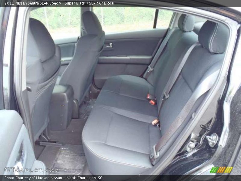 Super Black / SE-R Charcoal 2011 Nissan Sentra SE-R Spec V