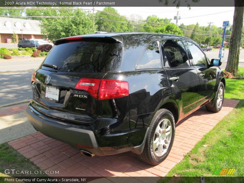 Formal Black Pearl / Parchment 2007 Acura MDX Technology