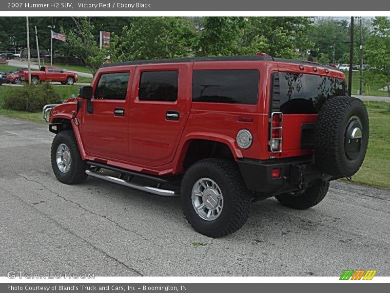 Victory Red / Ebony Black 2007 Hummer H2 SUV