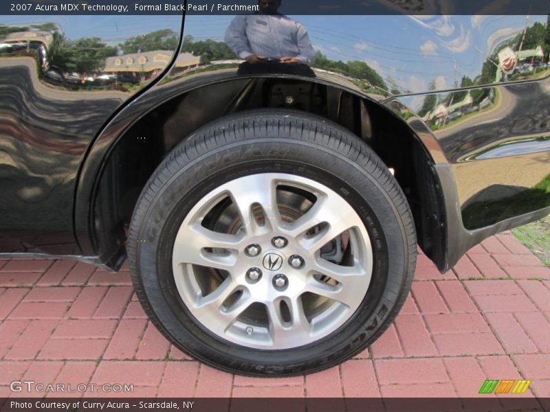 Formal Black Pearl / Parchment 2007 Acura MDX Technology