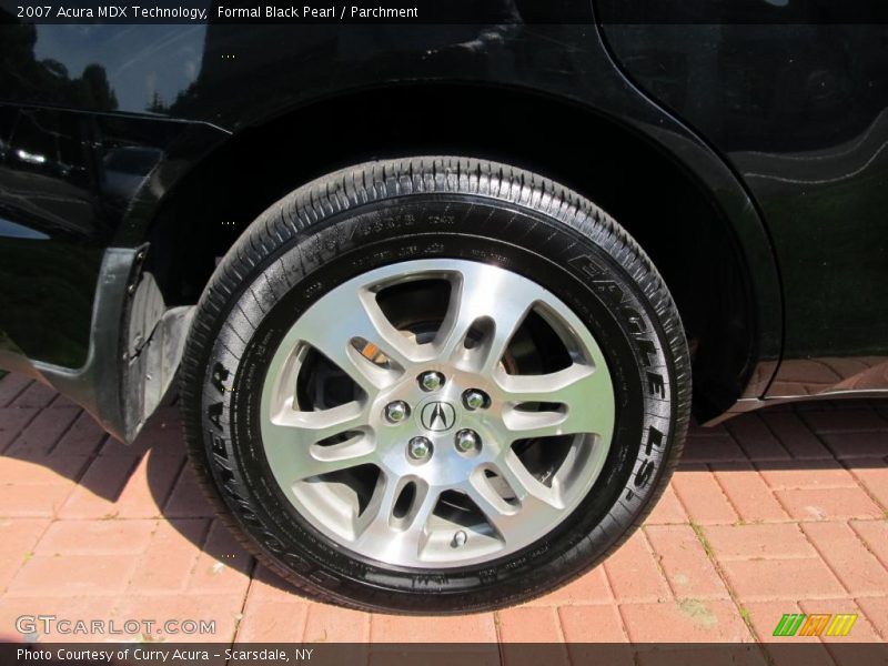 Formal Black Pearl / Parchment 2007 Acura MDX Technology