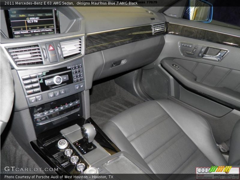 designo Mauritius Blue / AMG Black 2011 Mercedes-Benz E 63 AMG Sedan
