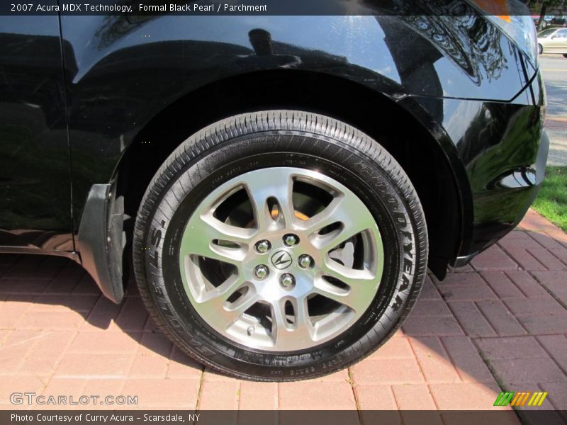 Formal Black Pearl / Parchment 2007 Acura MDX Technology
