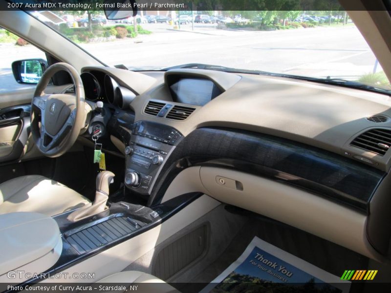 Formal Black Pearl / Parchment 2007 Acura MDX Technology