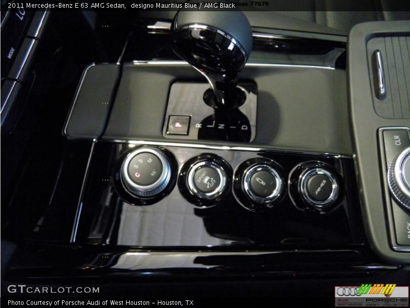 designo Mauritius Blue / AMG Black 2011 Mercedes-Benz E 63 AMG Sedan