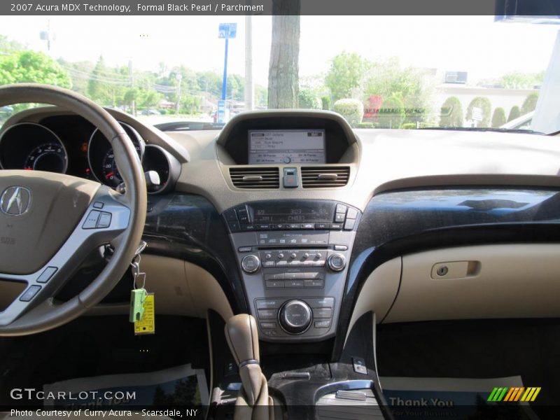 Formal Black Pearl / Parchment 2007 Acura MDX Technology