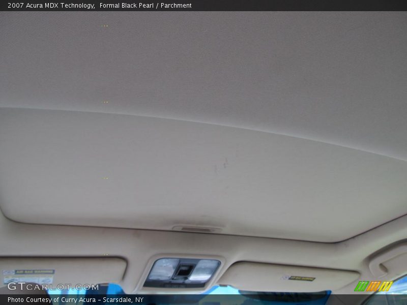 Formal Black Pearl / Parchment 2007 Acura MDX Technology