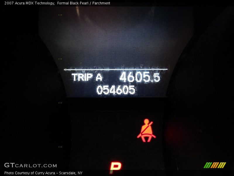 Formal Black Pearl / Parchment 2007 Acura MDX Technology