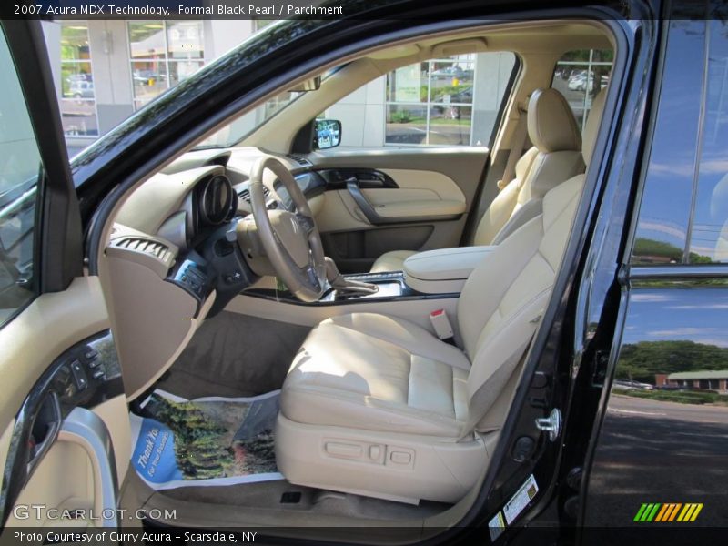 Formal Black Pearl / Parchment 2007 Acura MDX Technology