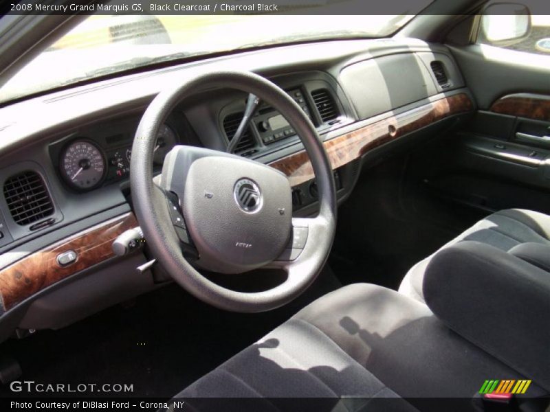Black Clearcoat / Charcoal Black 2008 Mercury Grand Marquis GS