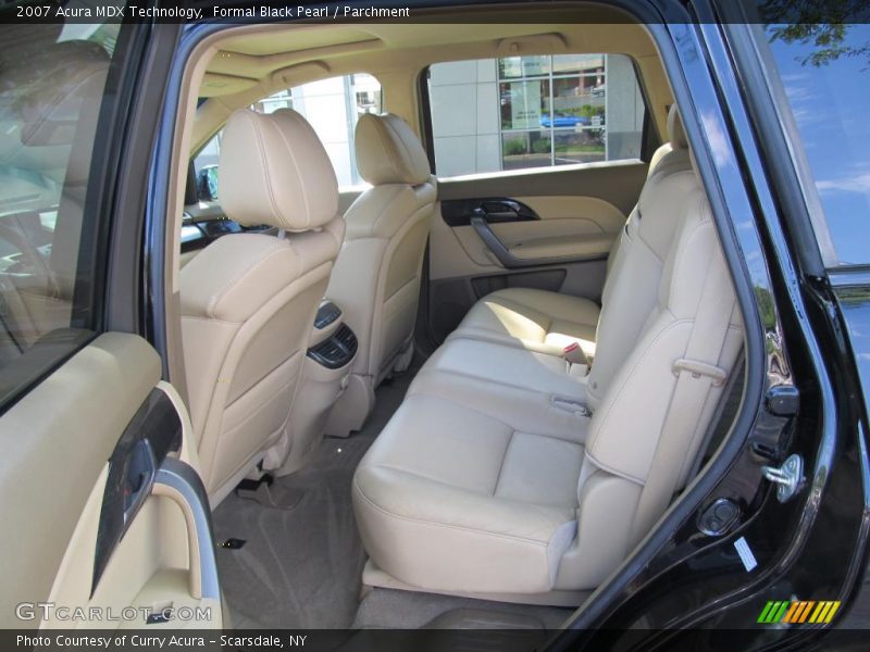 Formal Black Pearl / Parchment 2007 Acura MDX Technology