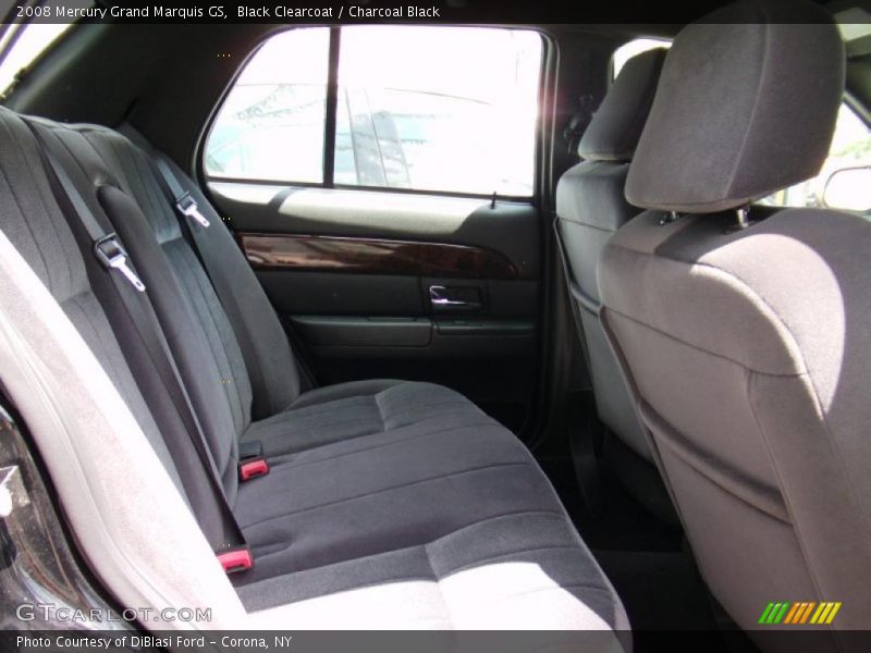Black Clearcoat / Charcoal Black 2008 Mercury Grand Marquis GS