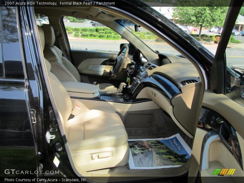 Formal Black Pearl / Parchment 2007 Acura MDX Technology
