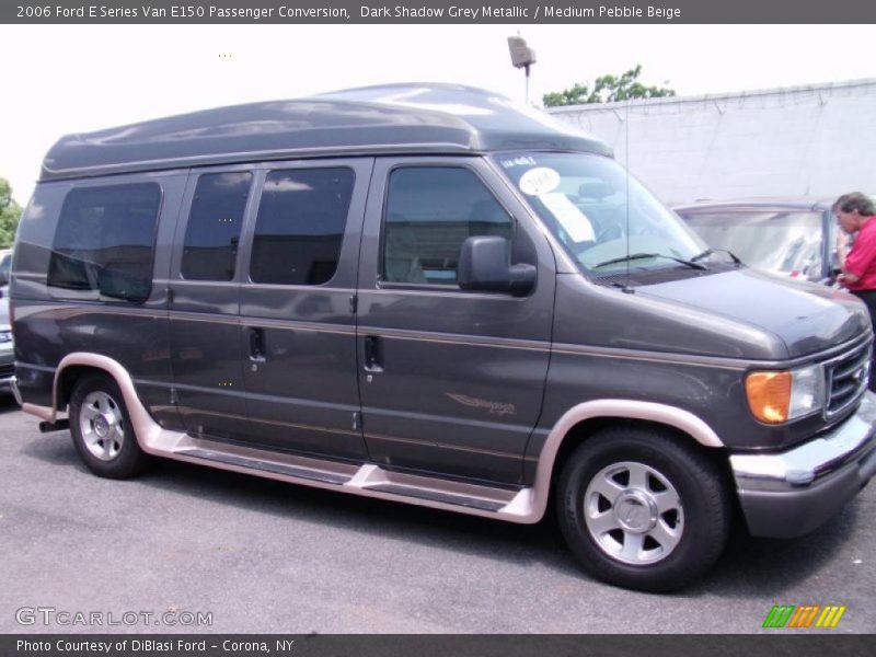 2006 E Series Van E150 Passenger Conversion Dark Shadow Grey Metallic