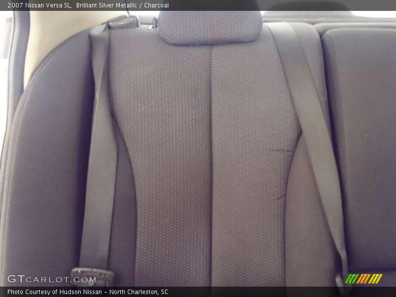 Brilliant Silver Metallic / Charcoal 2007 Nissan Versa SL