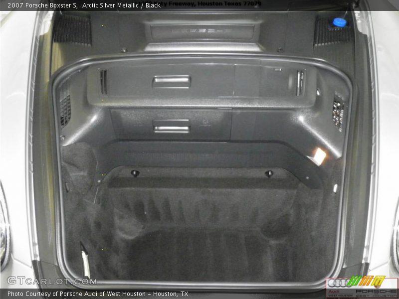 Arctic Silver Metallic / Black 2007 Porsche Boxster S