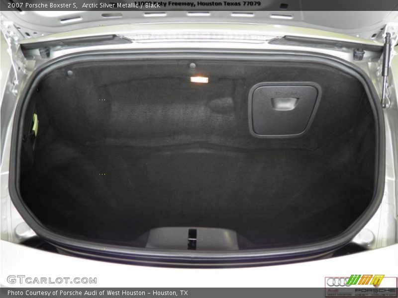 Arctic Silver Metallic / Black 2007 Porsche Boxster S