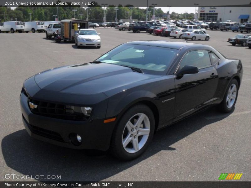 Black / Black 2011 Chevrolet Camaro LT Coupe