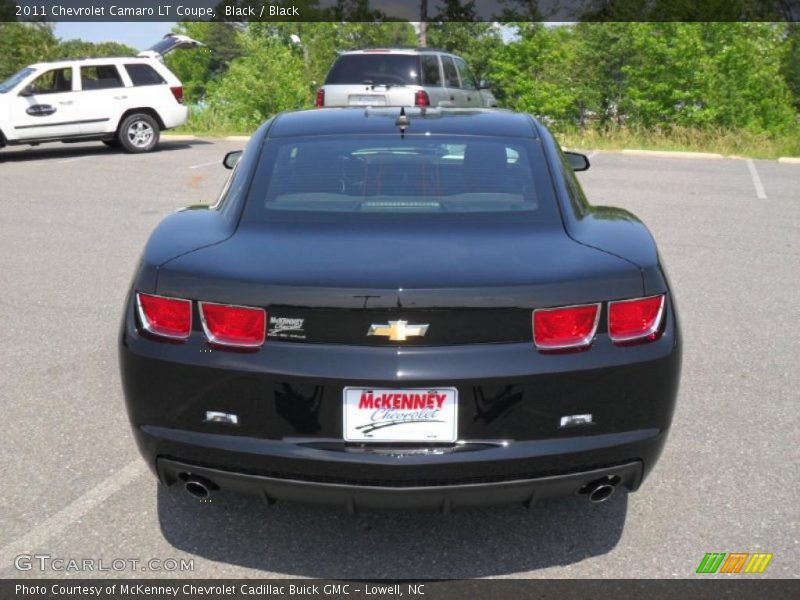 Black / Black 2011 Chevrolet Camaro LT Coupe