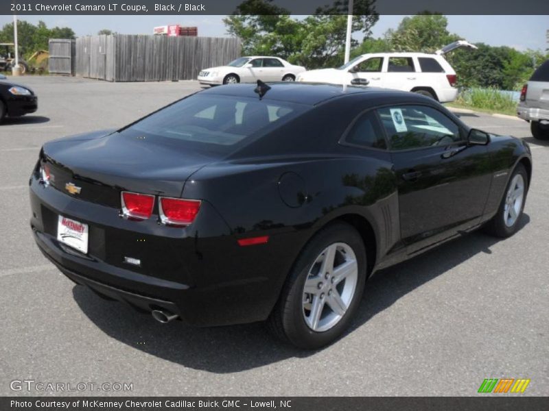 Black / Black 2011 Chevrolet Camaro LT Coupe