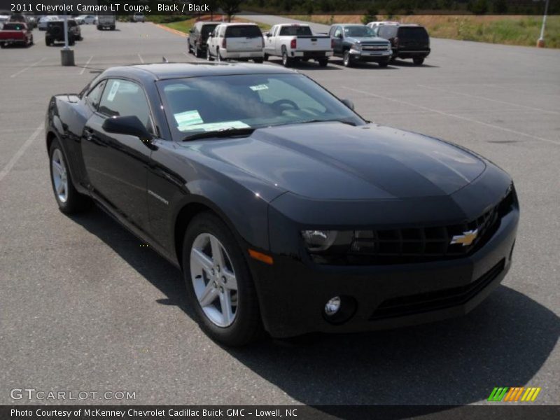 Black / Black 2011 Chevrolet Camaro LT Coupe