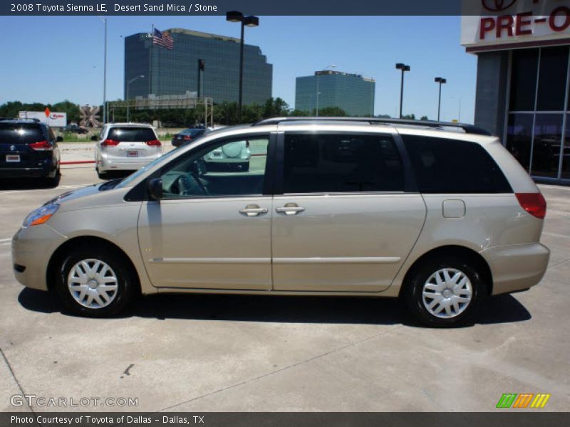 Desert Sand Mica / Stone 2008 Toyota Sienna LE