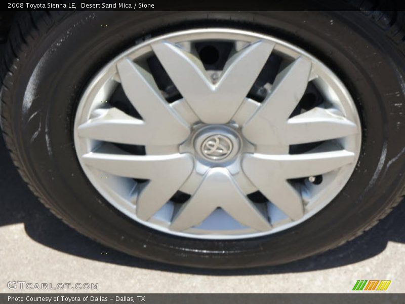 Desert Sand Mica / Stone 2008 Toyota Sienna LE