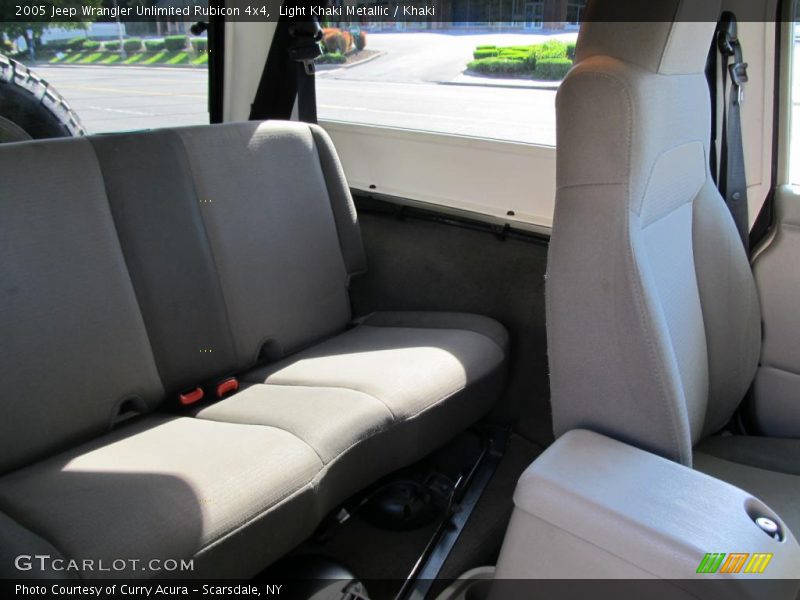 Light Khaki Metallic / Khaki 2005 Jeep Wrangler Unlimited Rubicon 4x4