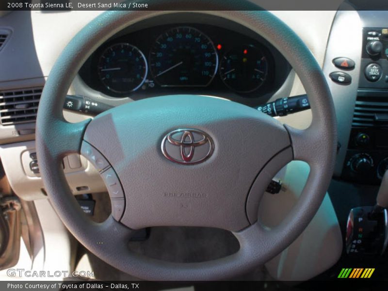 Desert Sand Mica / Stone 2008 Toyota Sienna LE